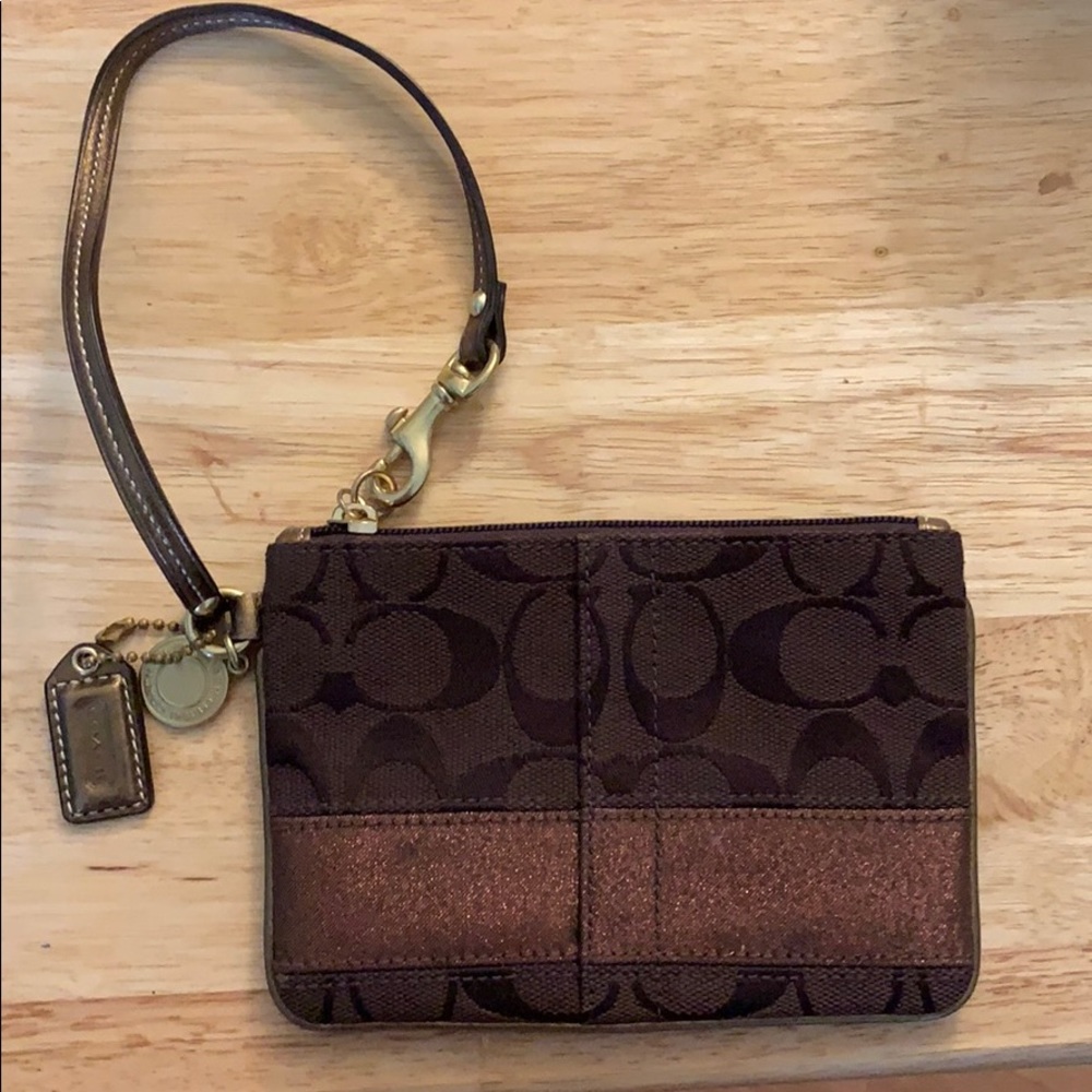 Coach wristlet